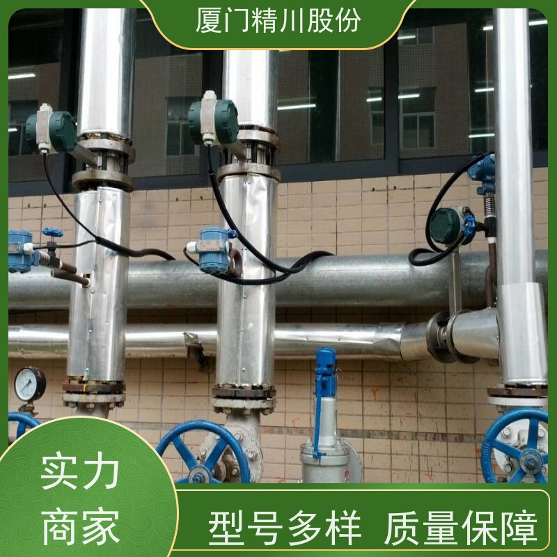 精川股份 皮革厂 导热油涡街流量计 可耐温350度 真实应用案例多