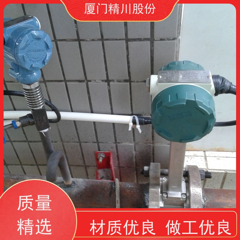 精川股份 印染厂 导热油涡街流量计 一体式温压补偿 支持免费选型