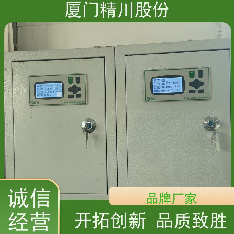 精川股份 合成革厂 涡街蒸汽流量计 一体式温压补偿 真实应用案例多