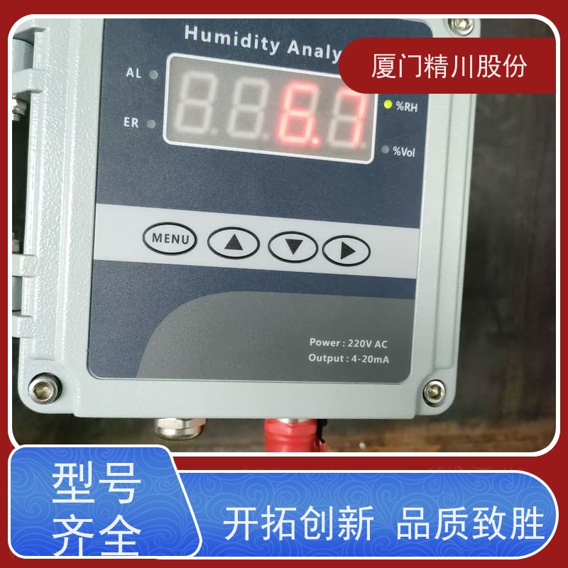 精川股份 陶瓷加工 抽取式烟气湿度仪 防腐性能好 经久耐用