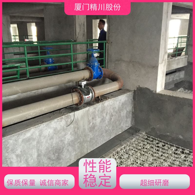 精川股份合成革厂电磁流量计带接地环数据准确