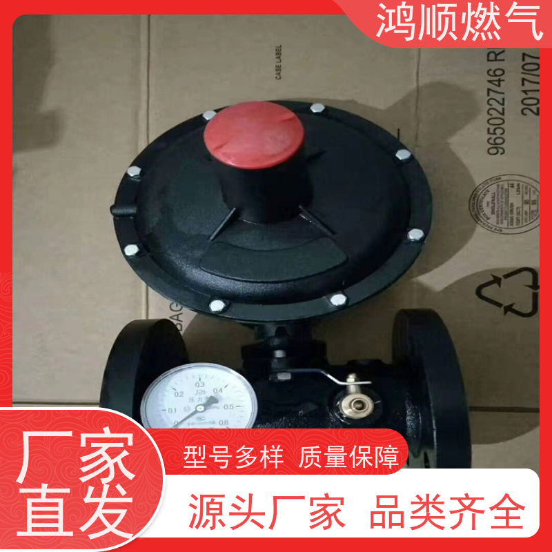 鸿顺 厂家 F型燃气调压器 精度高反应灵敏 规格齐全