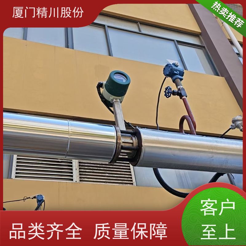 精川股份 纺织厂 饱和蒸汽流量计 分体式温压补偿 支持免费选型