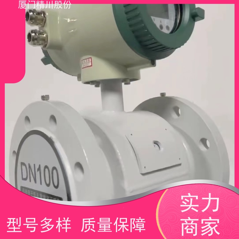 精川股份纺织厂污水流量计带接地环保证精度