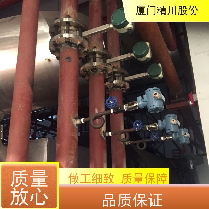 精川股份 印染厂 过热蒸汽流量计 一体式温压补偿 应用广泛