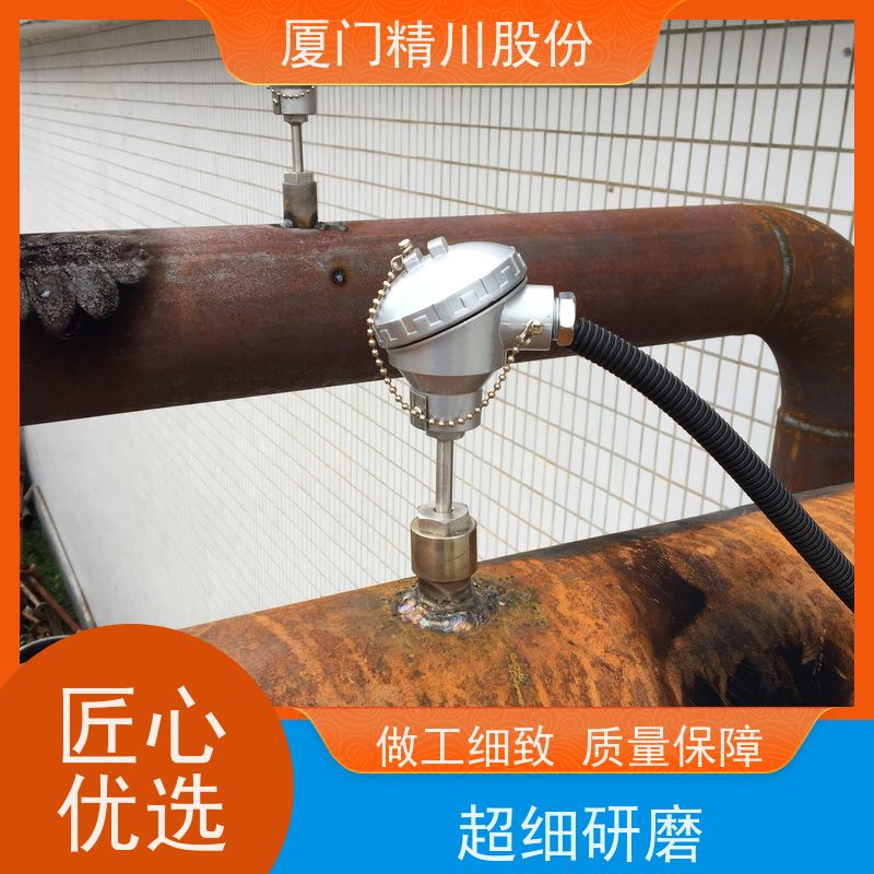精川股份 制革厂 导热油热量表 耐高温400度 带接线说明
