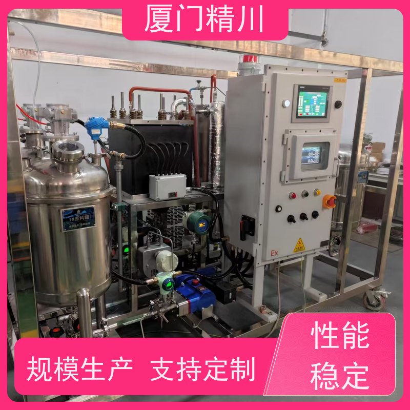 精川 锂电行业科氏力质量流量计 连接方式支持定制 省力