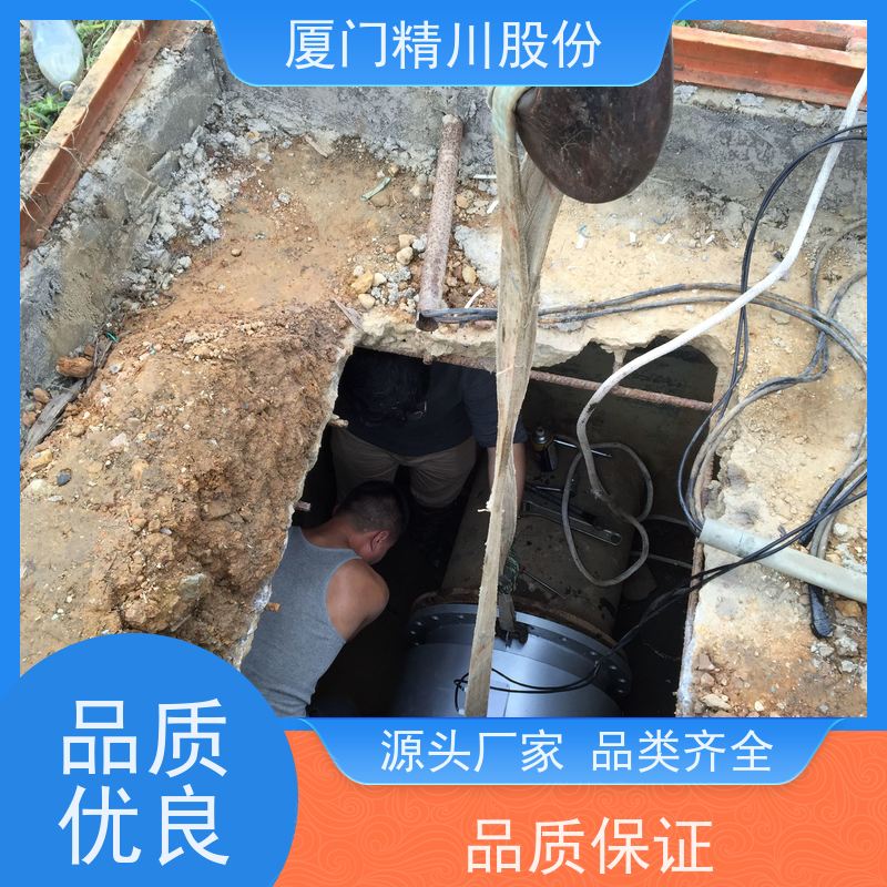 精川股份食品厂一体污水流量计带接地环保证精度