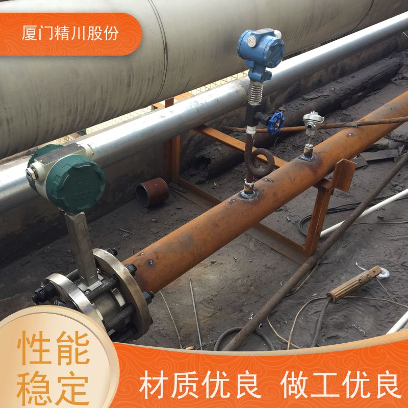 精川股份PU皮革厂二氧化碳流量计分体式温压补偿维护量少