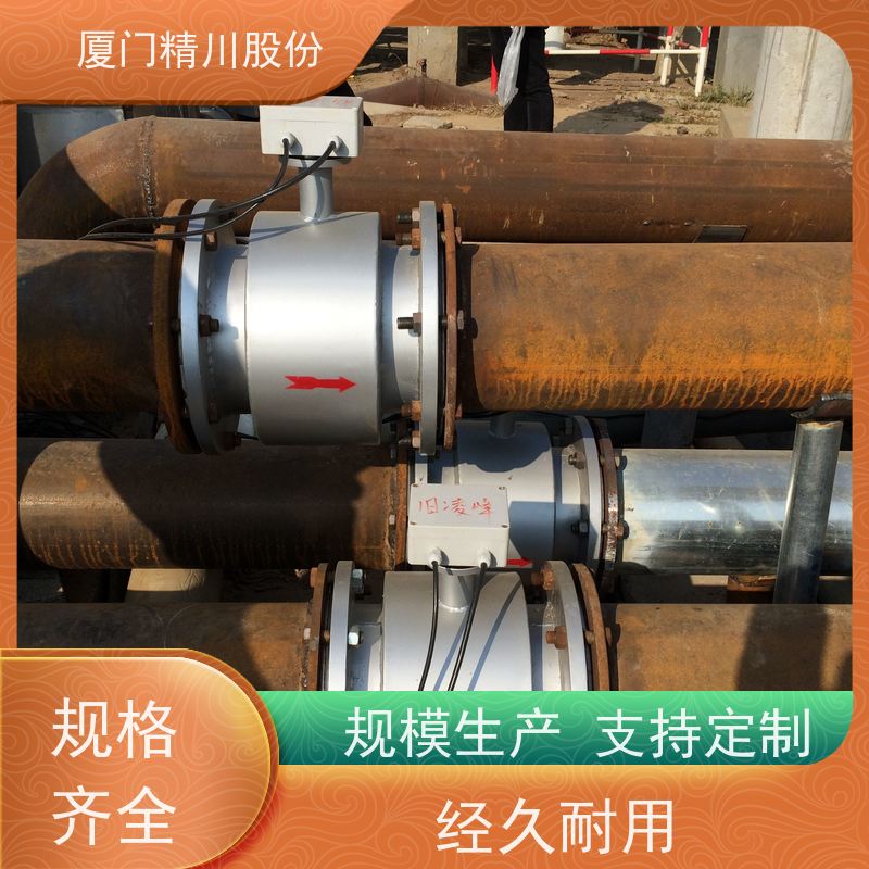 精川股份食品厂陶瓷电极电磁流量计带接地环数据准确