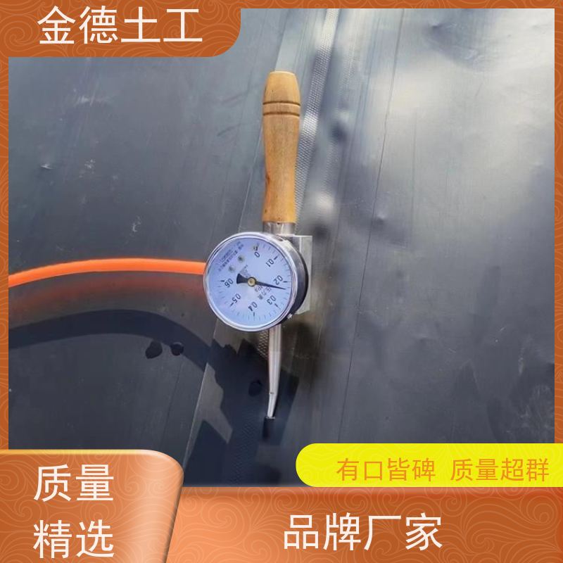 材料指标 环保型1.0厚黑色HDPE膜 机械强度高 石油储罐基础防渗