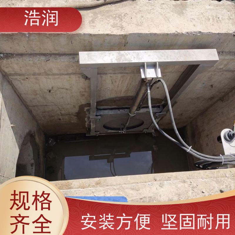 浩润 智能液动下开闸门 结构稳固 抗压好 供货及时
