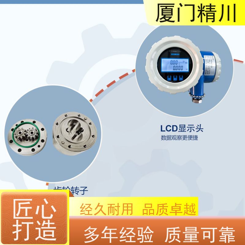 精川 聚氨酯 防腐型齿轮流量计 体积小 保证品质