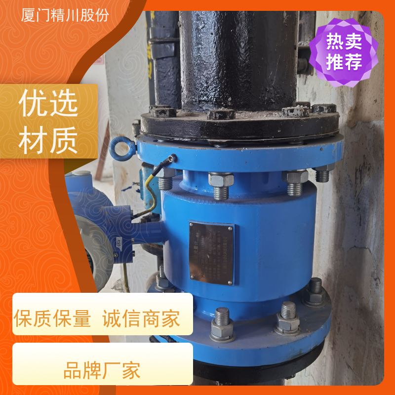 精川股份化工生产PAC加注流量计带接地环提升设备整体稳定性
