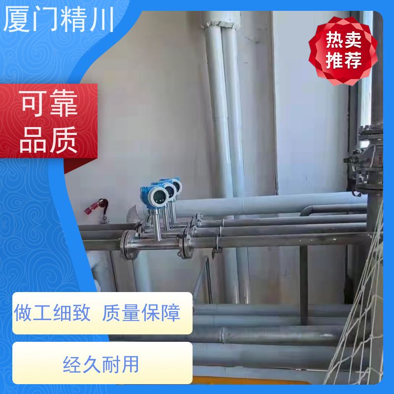 精川股份 牛油 保温夹套型靶式流量计 可测含杂质介质 支持定制