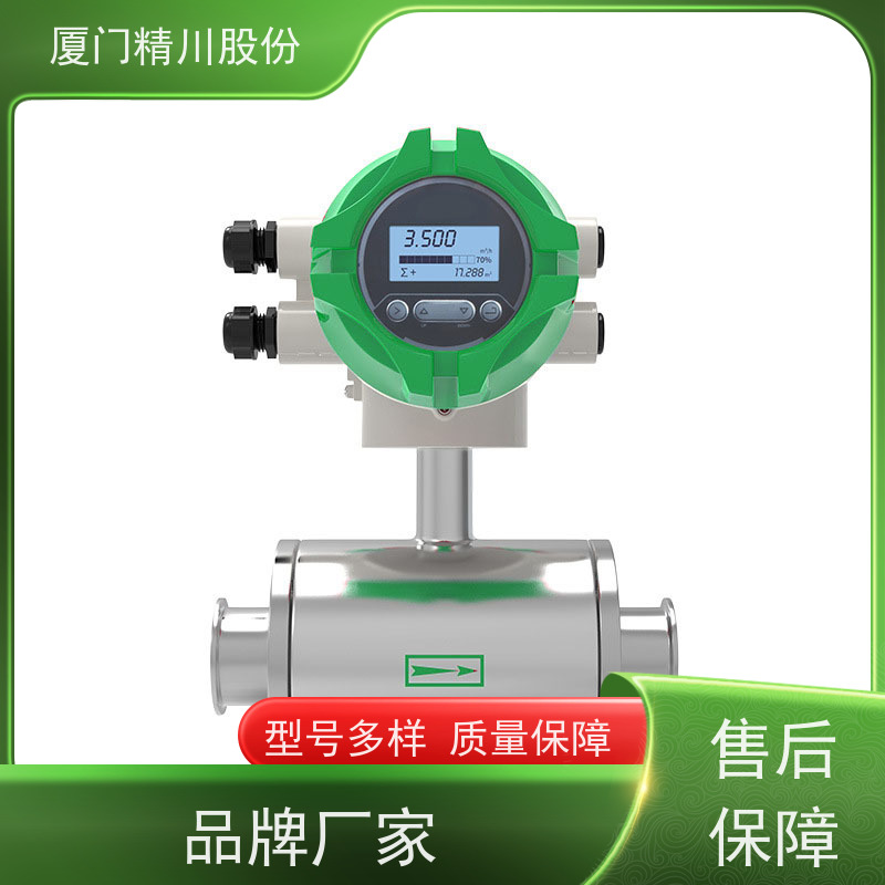 精川股份废水处理药液流量计带接地环经久耐用
