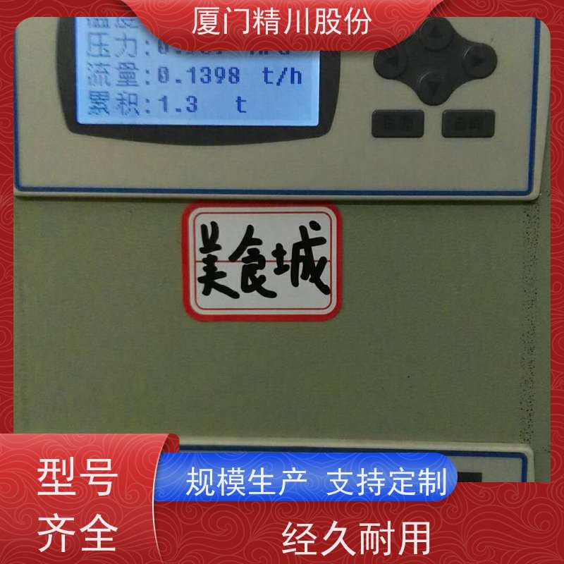 精川股份 人造革厂 气体涡街流量计 可耐温350度 真实应用案例多