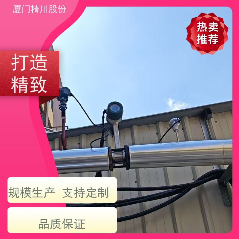 精川股份 皮革厂 涡街蒸汽流量计 测量精度高 应用广泛