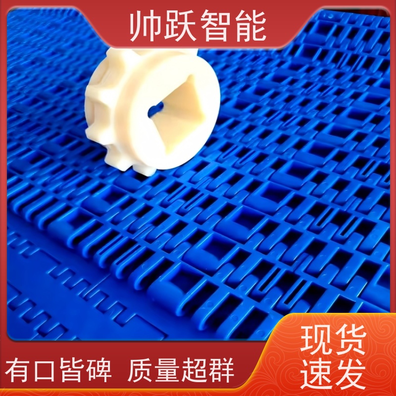 帅跃智能 pp耐高温输送带 提盖机链板 防粘性佳耐腐蚀