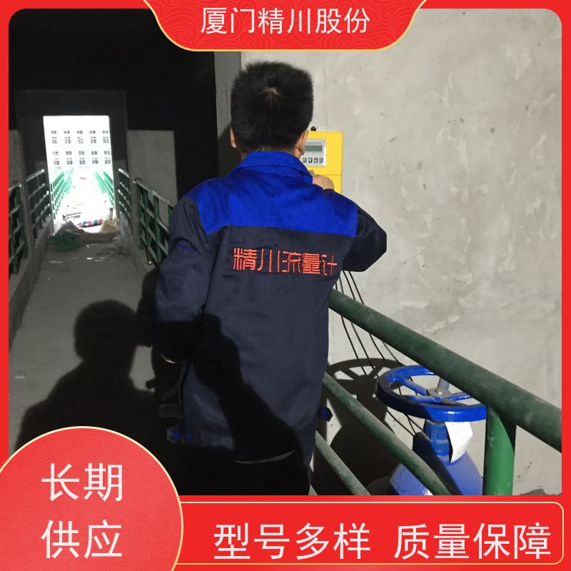精川造纸厂陶瓷电磁流量计带接地环工作时间长