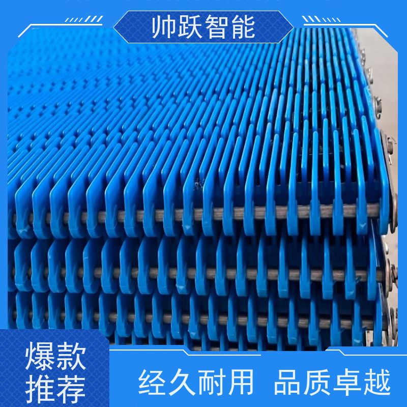 帅跃智能 饮料包装生产流水线 提盖机链板 品质可靠 按图定制