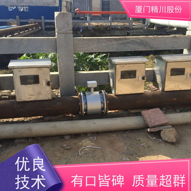 精川股份水质净化碳源流量计带接地环降低成本与资源浪费