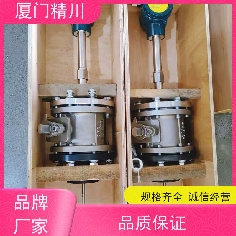 精川股份 牛油 管道式靶式流量计 专测高粘度介质 支持定制