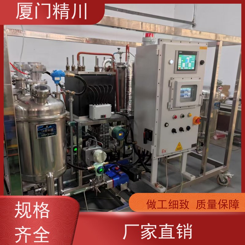 精川股份 设备配套科氏力质量流量计 接液316L材质 有保障