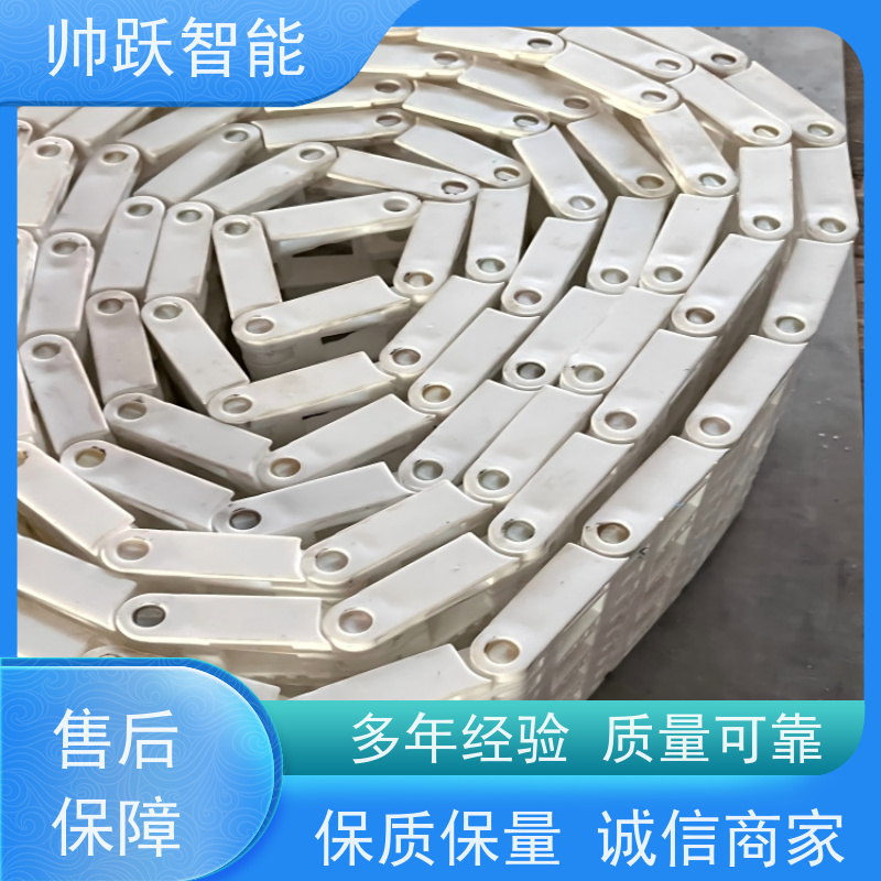 帅跃智能 洗碗机输送带 瓦楞纸箱塑料链板 适用于工业行业
