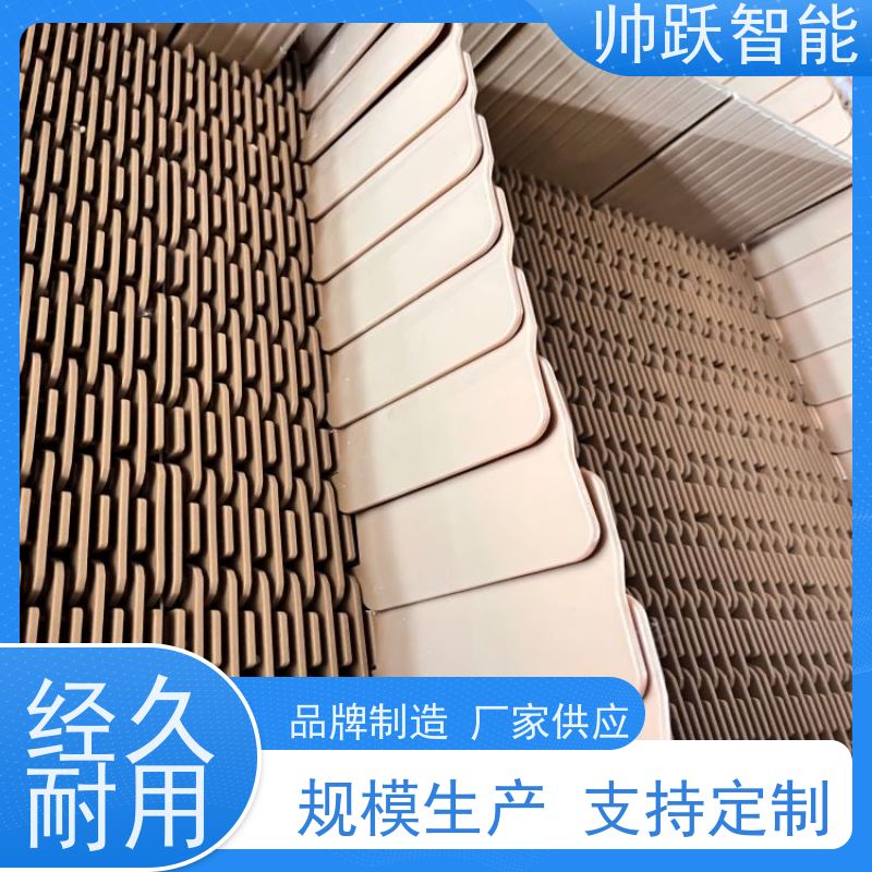 帅跃智能 果蔬清洗输送带 肉类屠宰塑料链板 支持加工定制