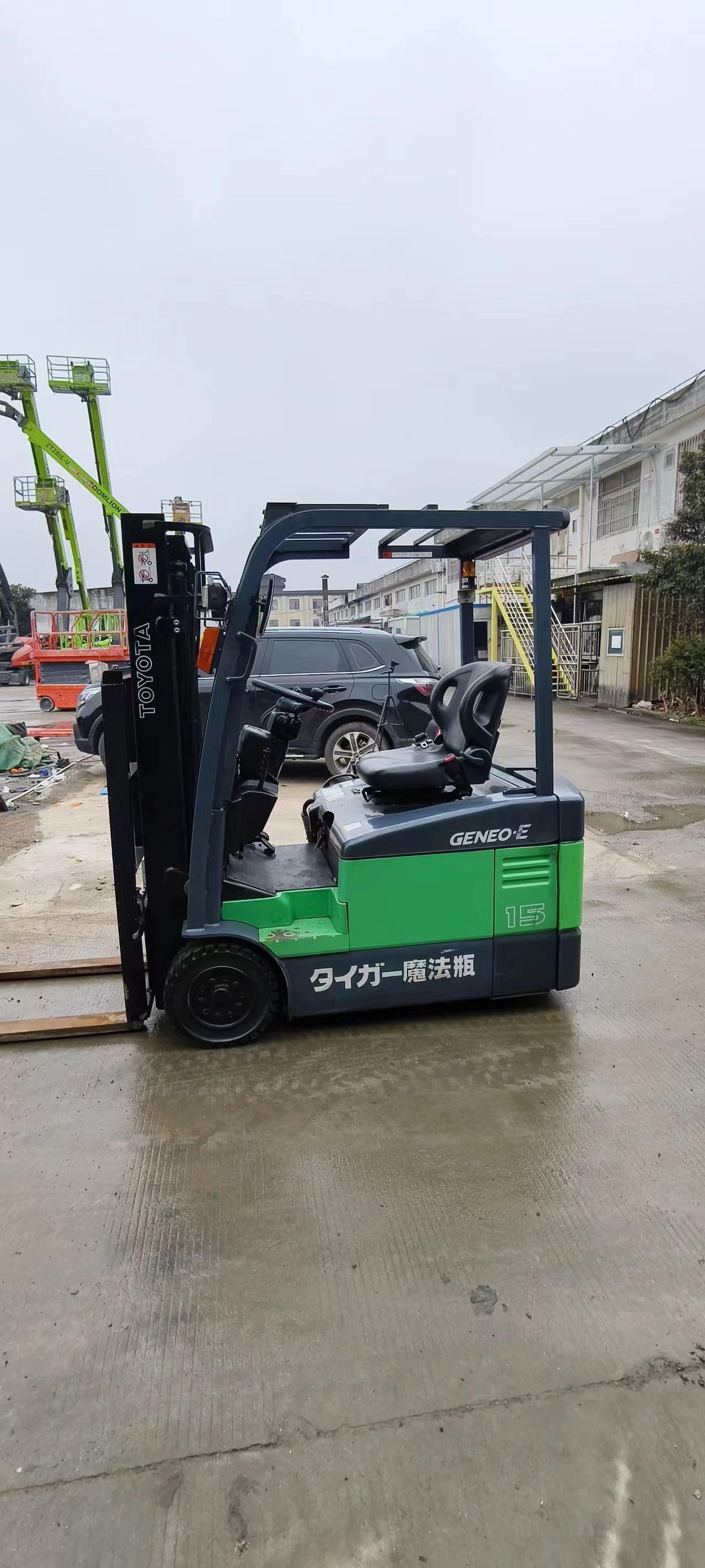 永恪叉车 4.5米日本原装进口九成新 带侧移 仓库运输 支持试驾