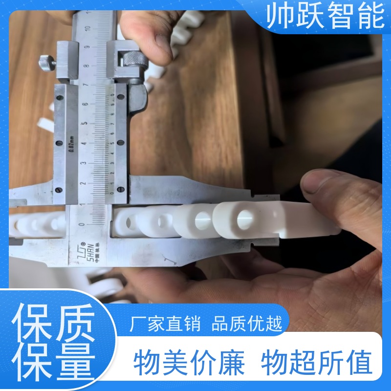 帅跃智能 食品餐具清洗消毒输送带 POM塑料链板 品质可靠 按图定制