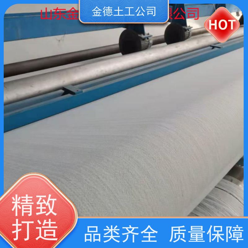 蠕变性能好 尾矿库使用 丙纶长丝土工布300g 1.0厚土工膜