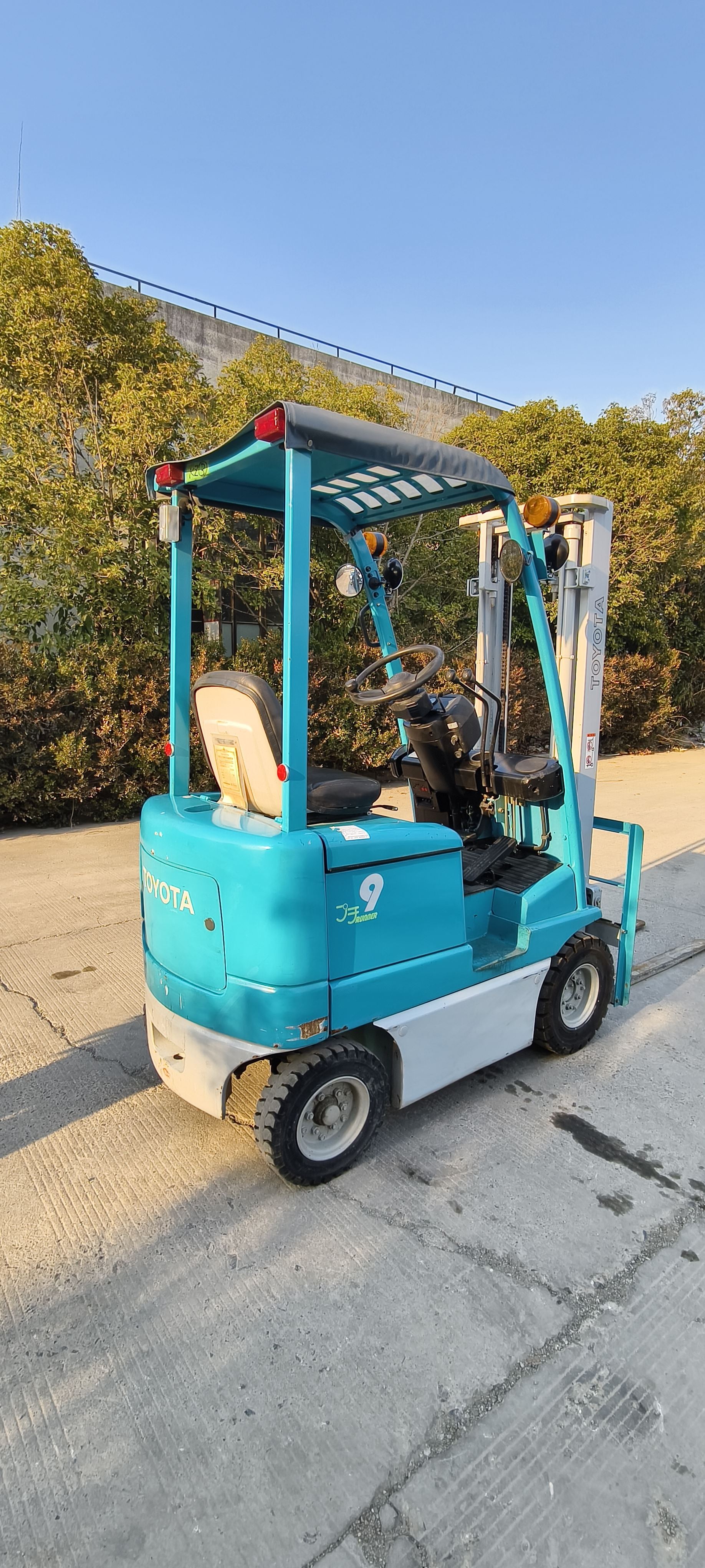 永恪叉车 丰田1.5吨三支点三门架 4米日本原装进口 搬运强