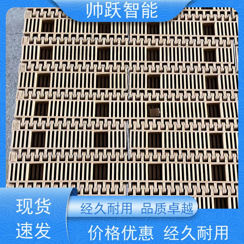 帅跃智能 pp耐高温输送带 POM塑料链板 工业专用 运行稳定