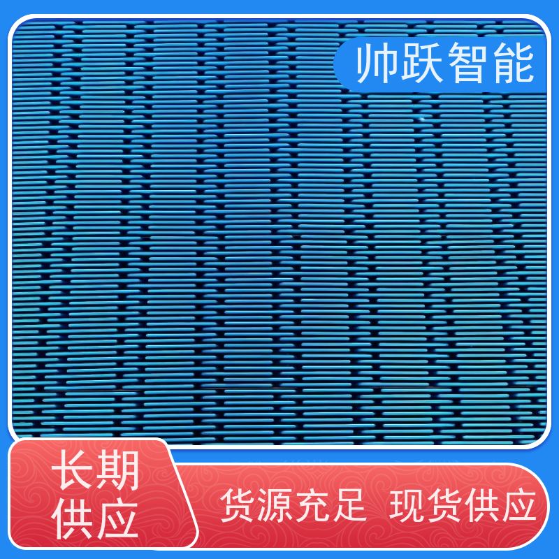 帅跃智能 食品饲料传送带 肉类屠宰塑料链板 支持加工定制