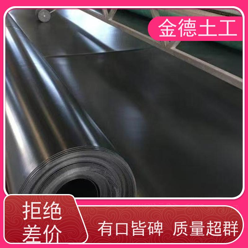 美标幅宽6米黑膜1.0厚 覆盖雨污分流 抗穿刺性能强 产品售价