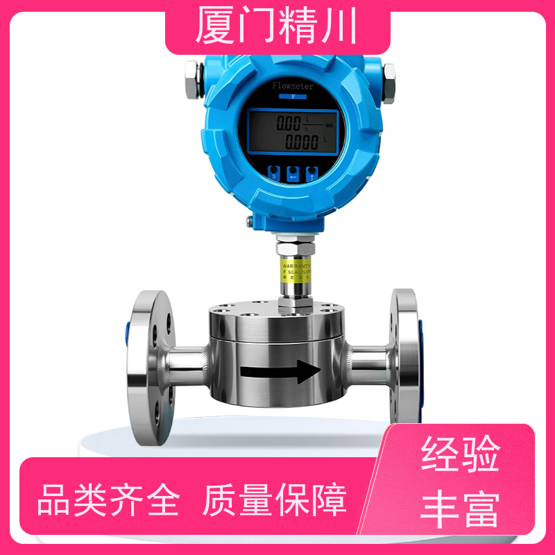 精川股份 加药控制 防腐型齿轮流量计 可测液体1L/H 生产十多年