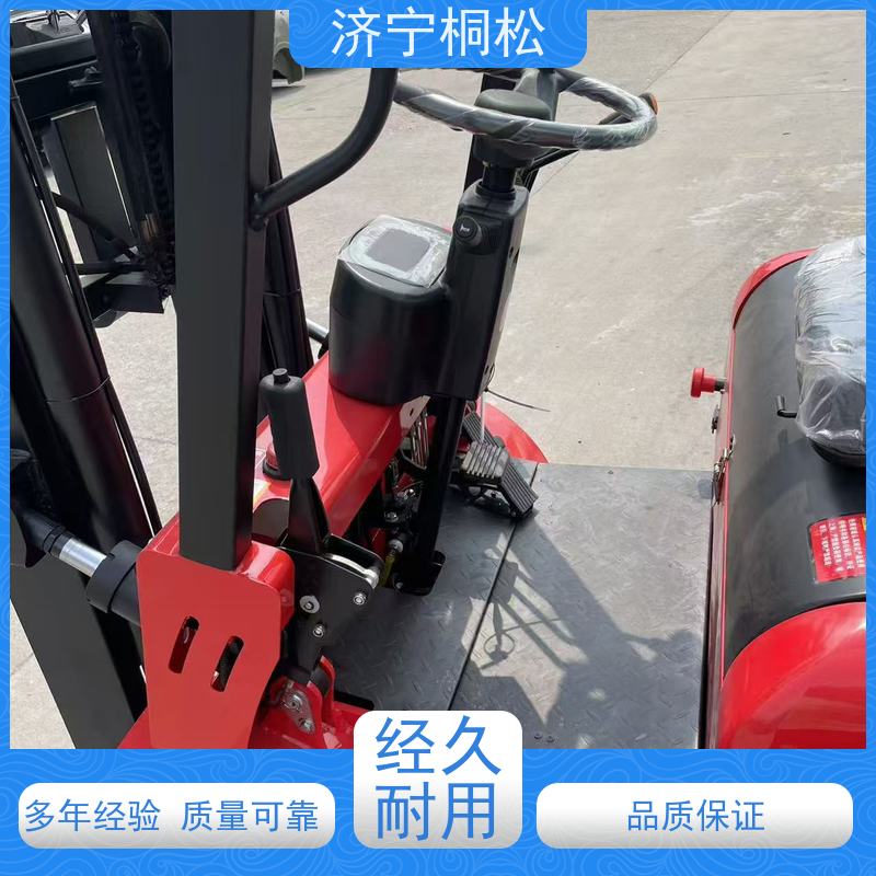 桐松机械 可左右侧移 1.5T环保电动叉车 手刹制动，油刹 当天物流发货