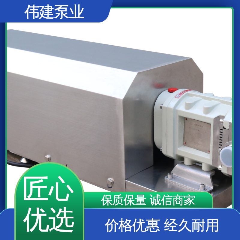 伟建 碳素合金钢材质 灌装泵转子泵 高效节能 易清洁功能