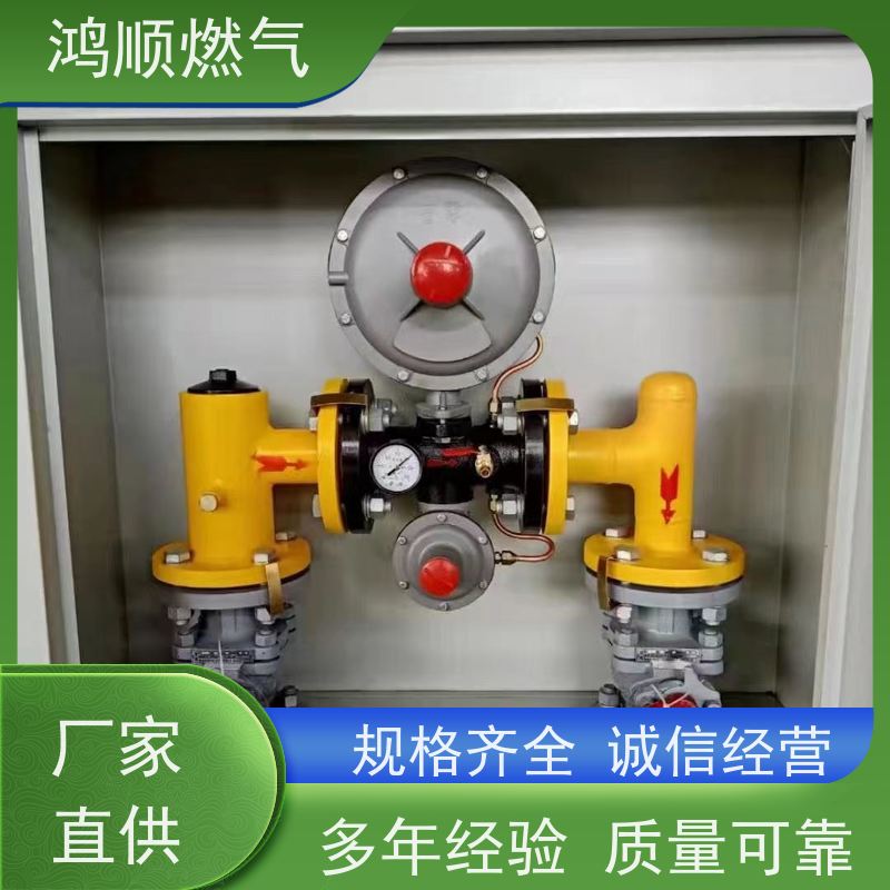 鸿顺 厂家 DN100燃气调压器 结构紧凑占地小 规格齐全