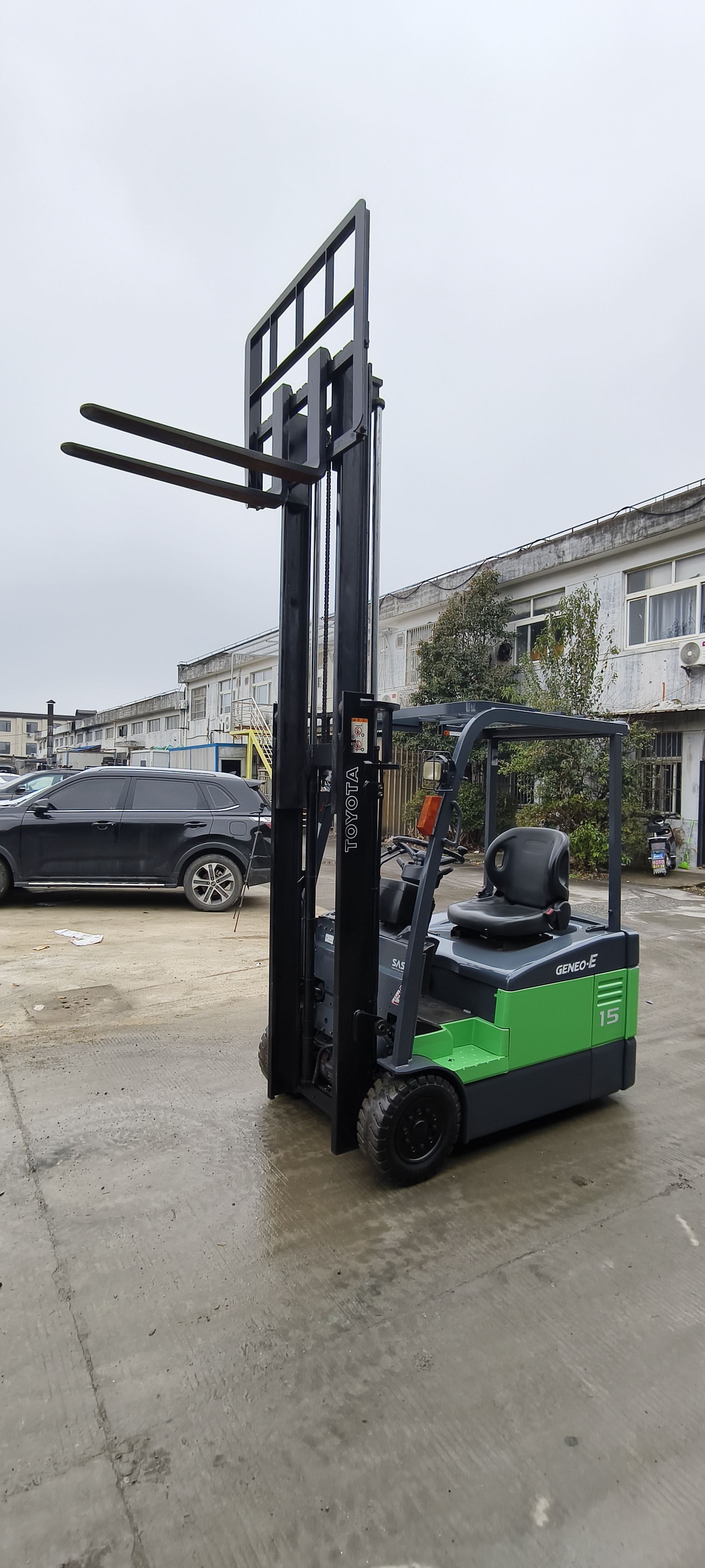 永恪叉车 力至优1吨三支点带侧移 日本原装进口高配版车型 支持试驾