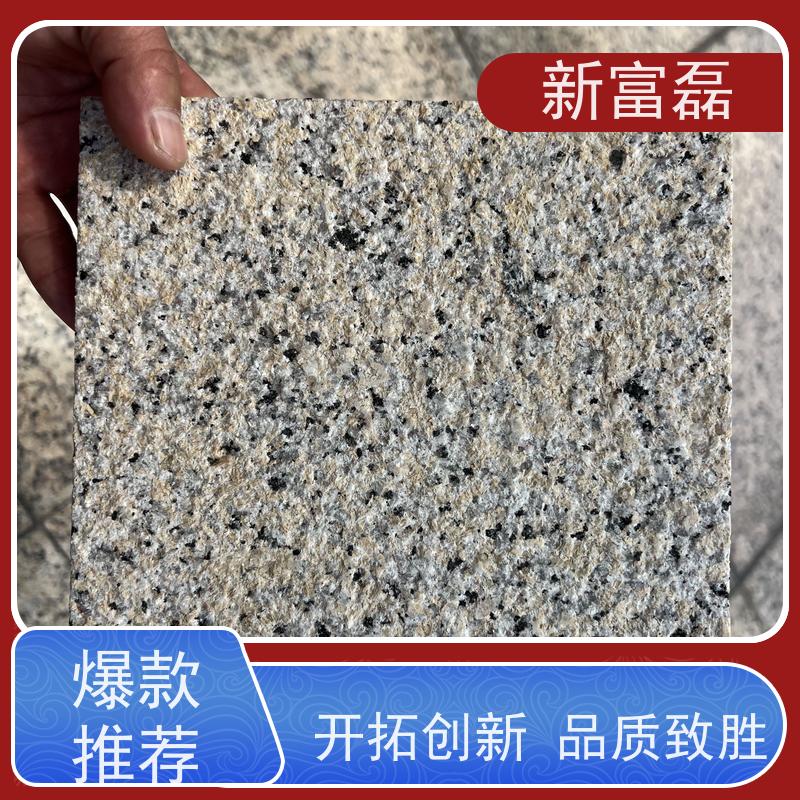 新富磊 芝麻灰烧面石材 道路路沿石 矿产丰富 大量成品 可定制