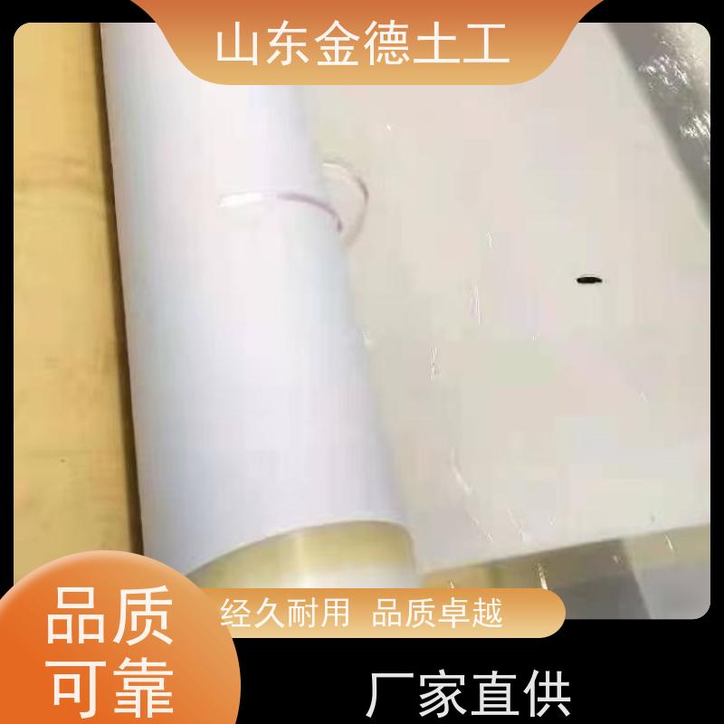 自粘白色PE防水板1.2厚 抗渗透性能强 基坑支护防渗 指标参数