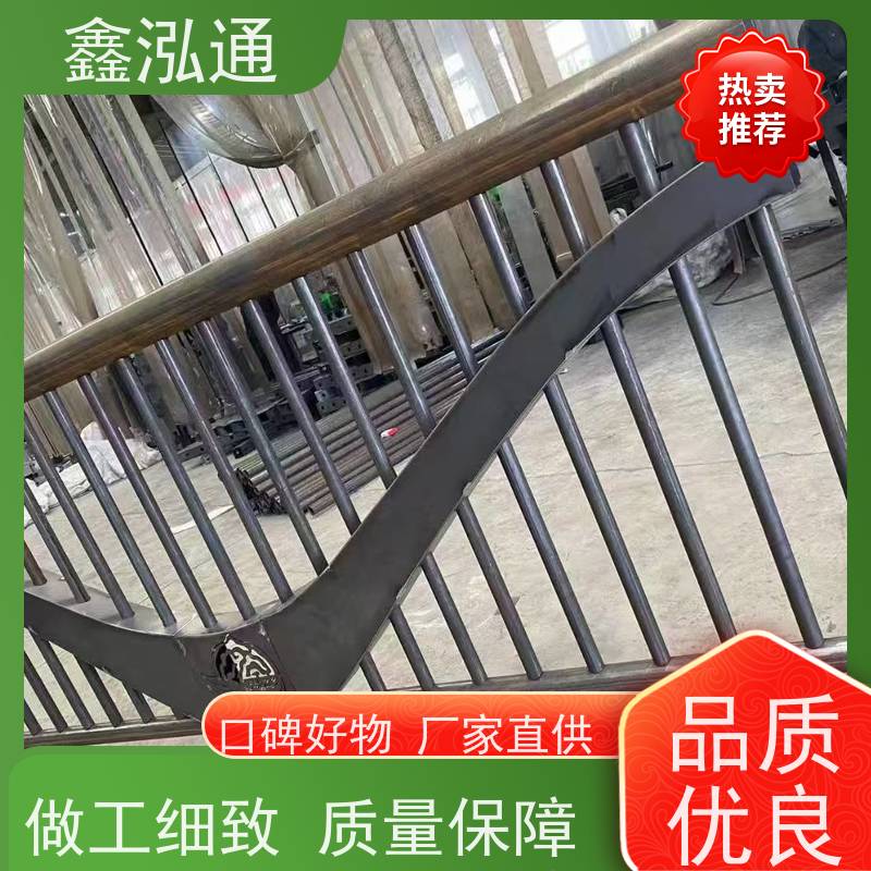 鑫泓通 不锈钢桥梁栏杆 外形美观 维护成本低 厂家供应