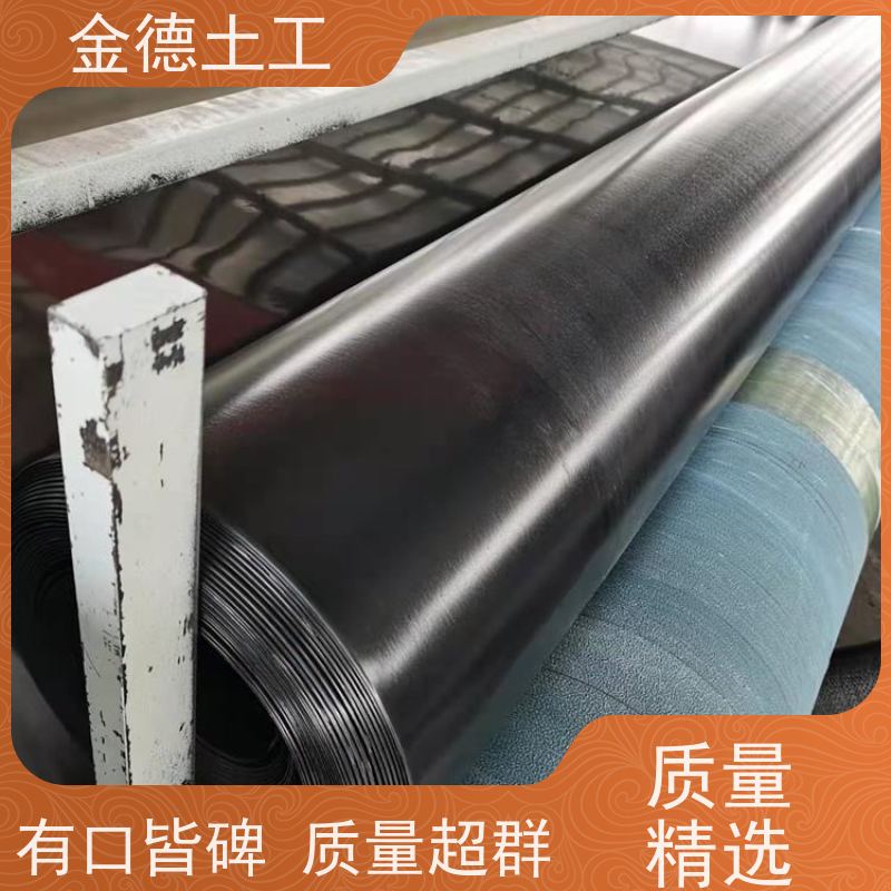 抗蠕变性能优 储罐基础用土工膜 1.0mm厚HDPE黑膜 产品参数