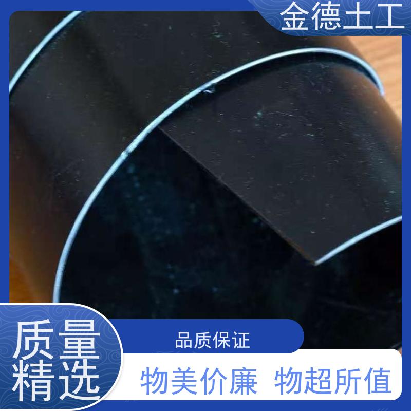 抗拉强度高 污水处理池用土工膜 黑色建标HDPE膜2.0厚 当地厂家