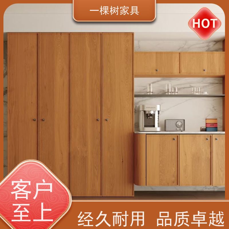 一棵树家具 平层装修 白橡木整装定制 水性漆涂装 更安心
