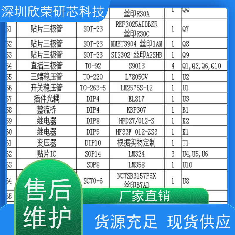 感应控制板电路板pcba单双面多层板抄板BOM配单克隆解密样品加工