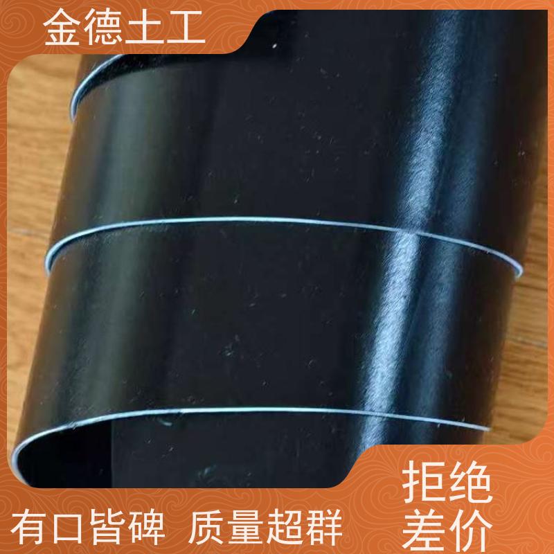 工业固废处置场 机械强度大 1.0厚美标双光面HDPE土工膜 介绍